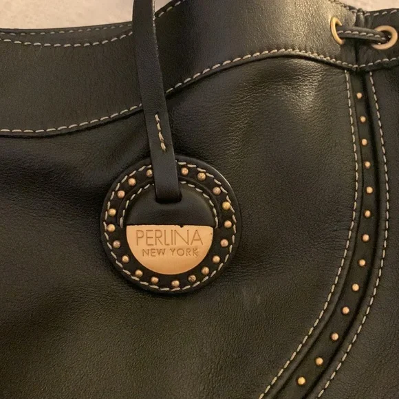 Perlina New York leather satchel - Picture 11 of 14